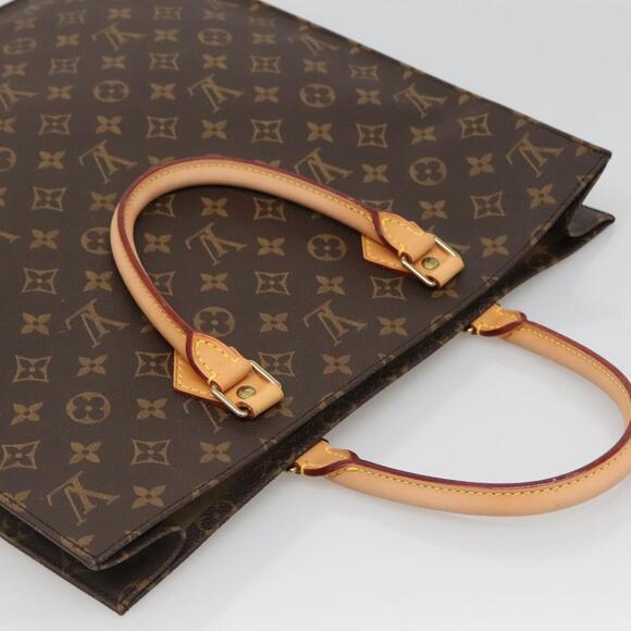 LOUIS VUITTON Monogram Sac Plat Hand Bag M51140 - Picture 6 of 16